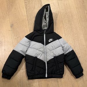 Nike Kids Chevron Colorblock Puffer Jacket